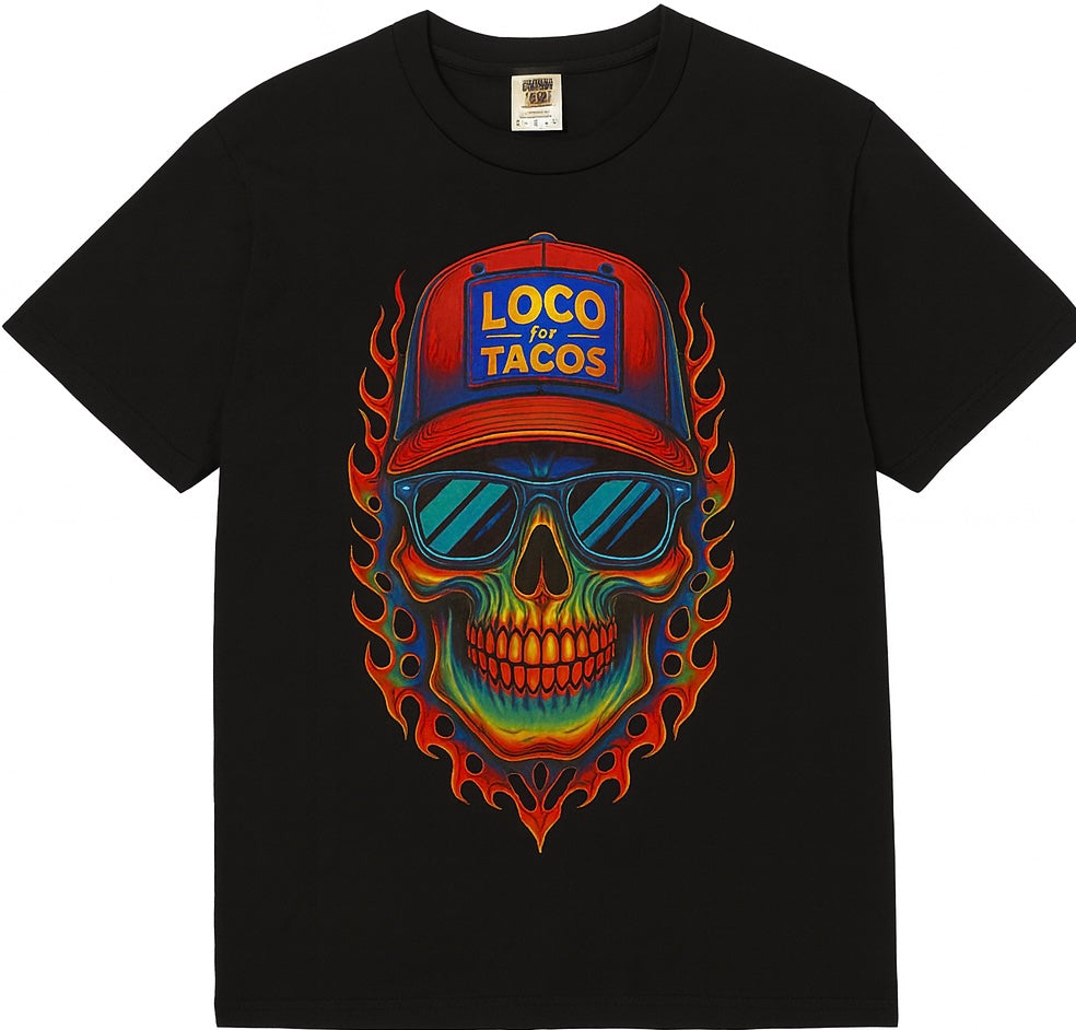 Loco for Tacos Orginal–Colorful-Comfort Colors
